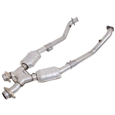 Ford Mustang GT 2-1/2 High Flow Catted X Pipe 99-04 - BBK Performance