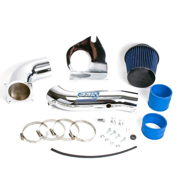 Ford Mustang V6 Cold Air Intake Powder Coated Chrome Kit 99-04 - BBK Performance