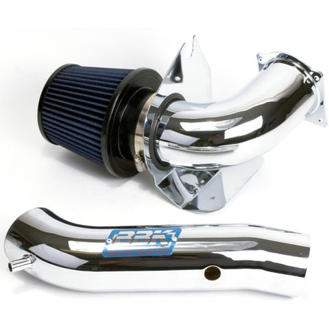 Ford Mustang V6 Cold Air Intake Powder Coated Chrome Kit 99-04 - BBK Performance