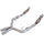 Ford Mustang GT 2-3/4 High Flow Catted X Pipe 05-10 - BBK Performance