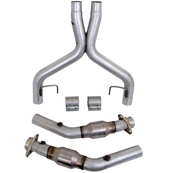 Ford Mustang GT 2-3/4 High Flow Catted X Pipe 05-10 - BBK Performance