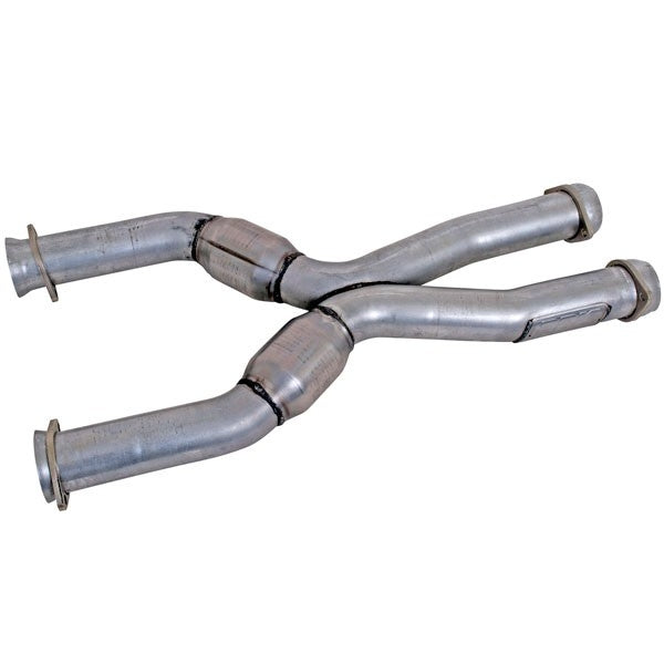 Ford Mustang Coyote 5.0 Swap High Flow Catted X Pipe 87-04 - BBK Performance