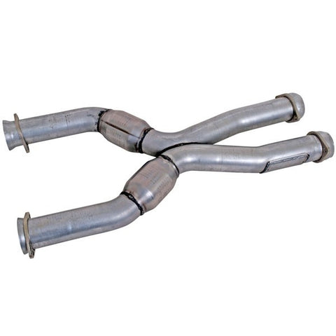 Ford Mustang Coyote 5.0 Swap High Flow Catted X Pipe 87-04 - BBK Performance