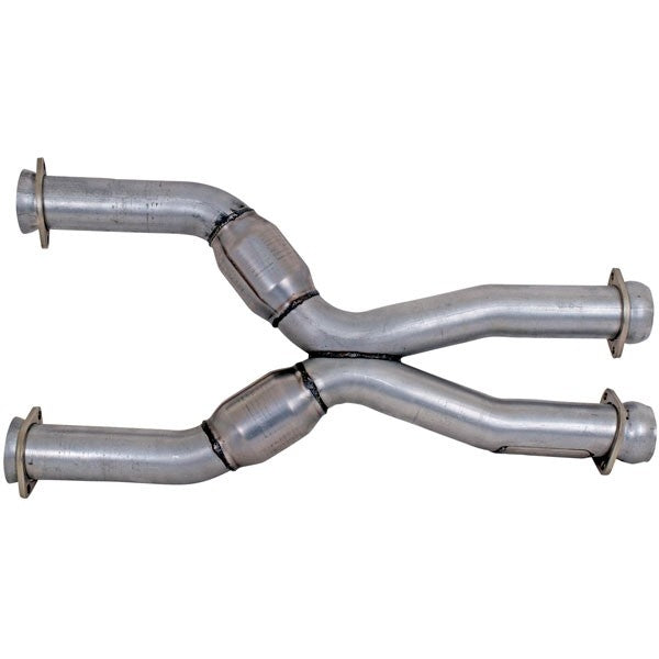 Ford Mustang Coyote 5.0 Swap High Flow Catted X Pipe 87-04 - BBK Performance