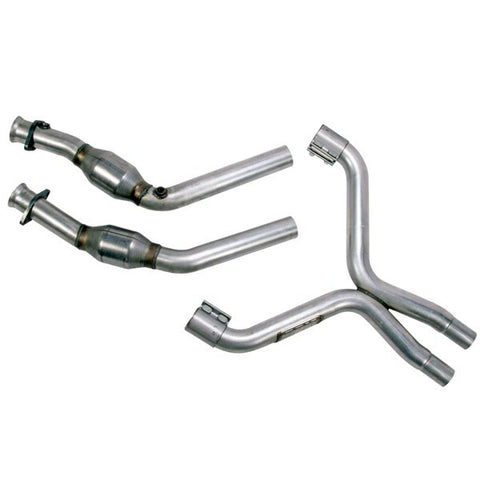 Ford Mustang V6 High Flow Catted X Pipe 11-17 - BBK Performance