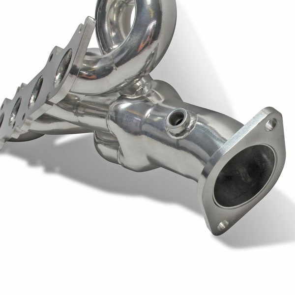 Ford Mustang GT 5.0 1-3/4 Shorty Exhaust Headers Polished Silver Ceramic 15-17 - BBK Performance