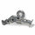 Ford Mustang GT 5.0 1-3/4 Shorty Exhaust Headers Polished Silver Ceramic 15-17 - BBK Performance