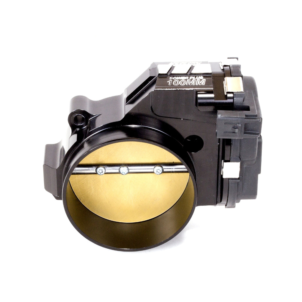 Dodge Hemi Hellcat 6.2 100mm Throttle Body Black Billet Aluminum 15-23 - BBK Performance