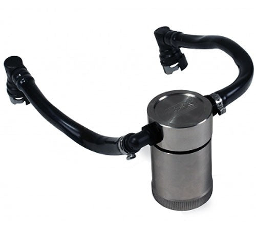 Ford Mustang V6 3.7 Oil Separator Kit With Billet Aluminum Catch Can 15-17 - BBK Performance