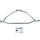 Ford Mustang Strut Tower Brace Powder Powder Coated Chrome Finish 86-93 - BBK Performance