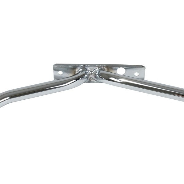 Ford Mustang Strut Tower Brace Powder Powder Coated Chrome Finish 86-93 - BBK Performance