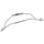 Ford Mustang GT / V6 Strut Tower Brace - Powder Coated Chrome 96-04 - BBK Performance
