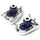 Ford Mustang Caster Camber Plates Billet Aluminum 79-93 - BBK Performance