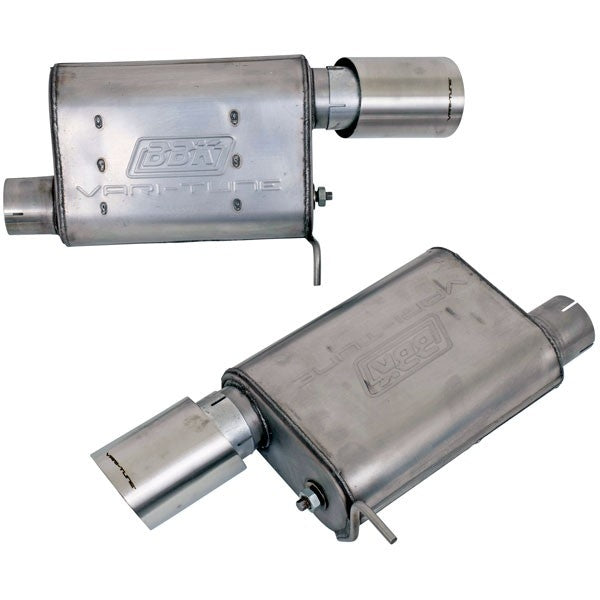 Ford Mustang GT Varitune Complete Cat Back Exhaust Kit With Resonator Delete Pipe 15-17 - Reconditioned - BBK Performance