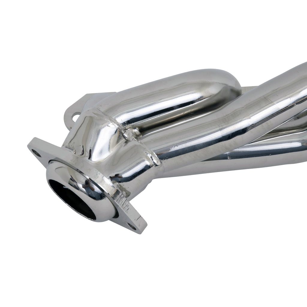 Ford F150 302 5.0 1-5/8 Shorty Exhaust Headers Polished Silver Ceramic 87-95 - Reconditioned - BBK Performance