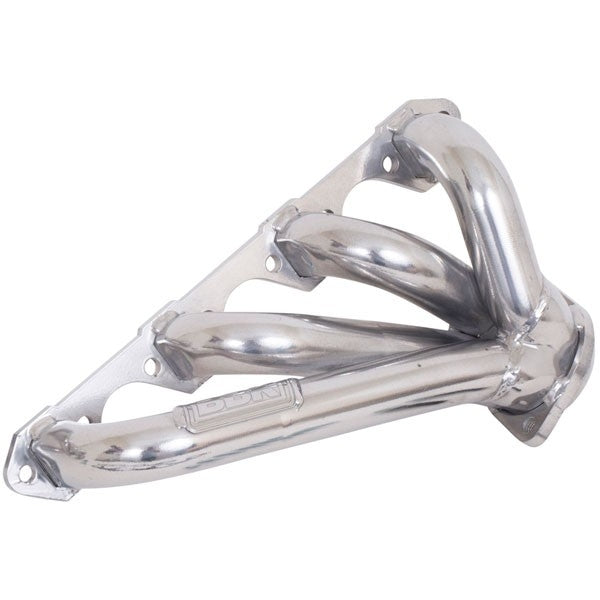 Ford F150 351 5.8 1-5/8 Shorty Exhaust Headers Polished Silver Ceramic 87-95 - BBK Performance
