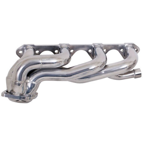 Ford F150 351 5.8 1-5/8 Shorty Exhaust Headers Polished Silver Ceramic 87-95 - BBK Performance