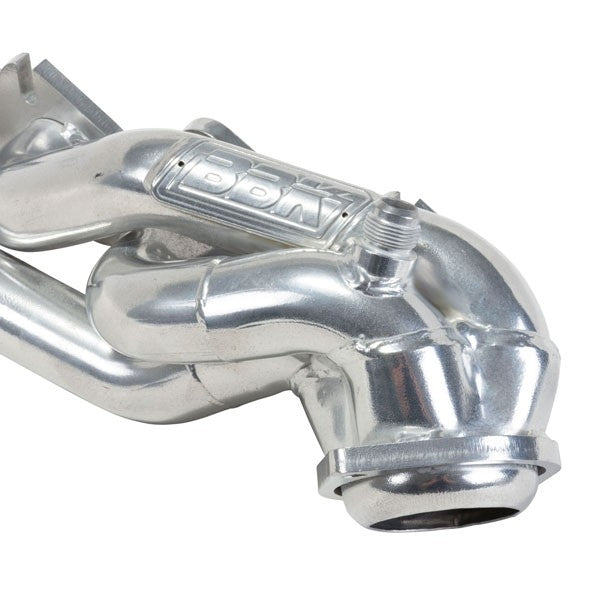 Ford F150 4.6 1-5/8 Shorty Exhaust Headers Polished Silver Ceramic 97-03 - BBK Performance