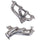 Chevrolet Camaro Firebird LS1 1-3/4 Shorty Exhaust Headers Polished Silver Ceramic 01-02 - Reconditioned - BBK Performance