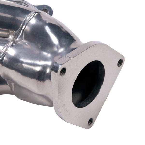 Chevrolet GM Truck SUV 6.0 1-3/4 Shorty Exhaust Headers Polished Silver Ceramic 99-13 - Reconditioned - BBK Performance
