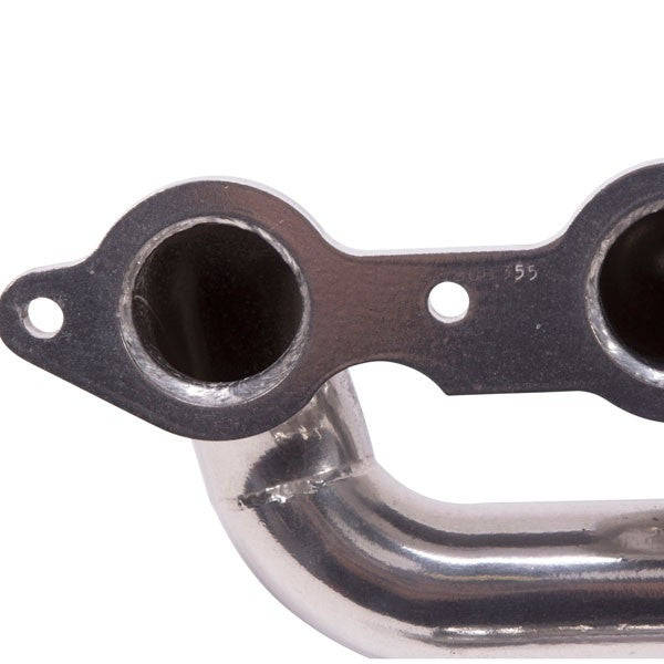 Chevrolet GM Truck SUV 6.0 1-3/4 Shorty Exhaust Headers Polished Silver Ceramic 99-13 - Reconditioned - BBK Performance