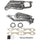 Chevrolet GM Truck SUV 5.0 5.7 1-5/8 Shorty Exhaust Headers Polished Silver Ceramic 96-99 - BBK Performance