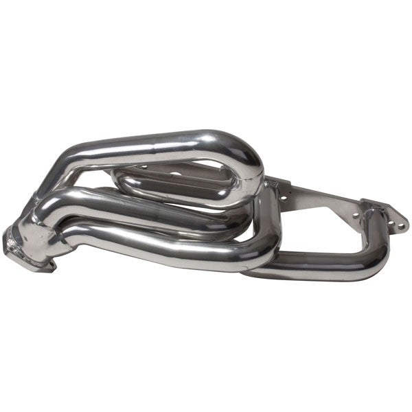 Chevrolet GM Truck SUV 5.0 5.7 1-5/8 Shorty Exhaust Headers Polished Silver Ceramic 96-99 - BBK Performance