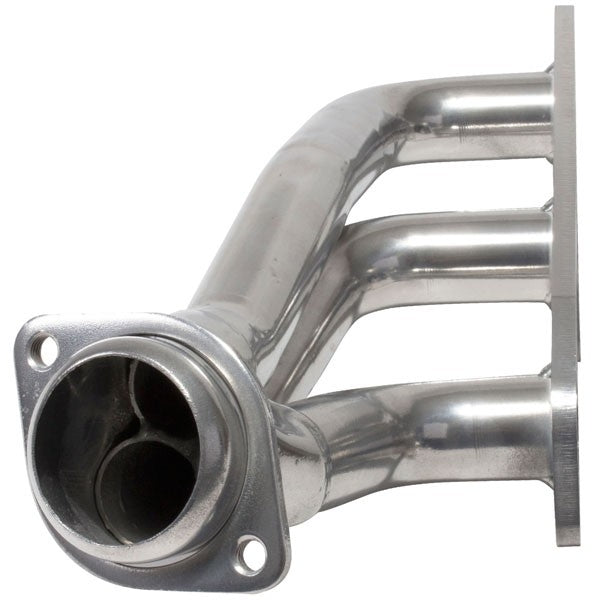 Ford Mustang V6 1-5/8 Shorty Exhaust Headers Polished Silver Ceramic 05-10 - Reconditioned - BBK Performance