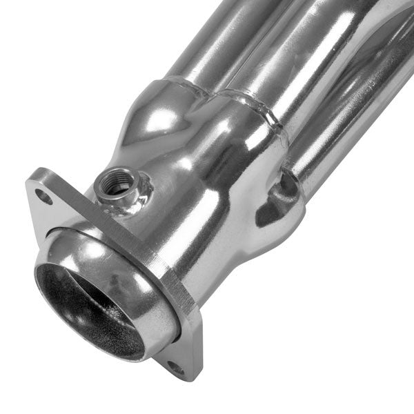 Dodge Challenger Charger 300C Magnum 6.1 Hemi 1-7/8 Shorty Exhaust Headers Polished Silver Ceramic 06-10 - BBK Performance