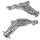 Dodge Challenger Charger 300C 6.4 6.2 Hemi 1-7/8 Shorty Exhaust Headers Polished Silver Ceramic 11-23 - BBK Performance