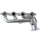 Chevrolet Camaro SS 1-3/4 Shorty Exhaust Headers Polished Silver Ceramic 10-15 - BBK Performance