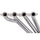 Chevrolet Camaro SS ZL1 6.2 1-3/4 Full Length Exhaust Headers With High Flow Cats Polished Silver Ceramic 10-15 - Reconditioned - BBK Performance