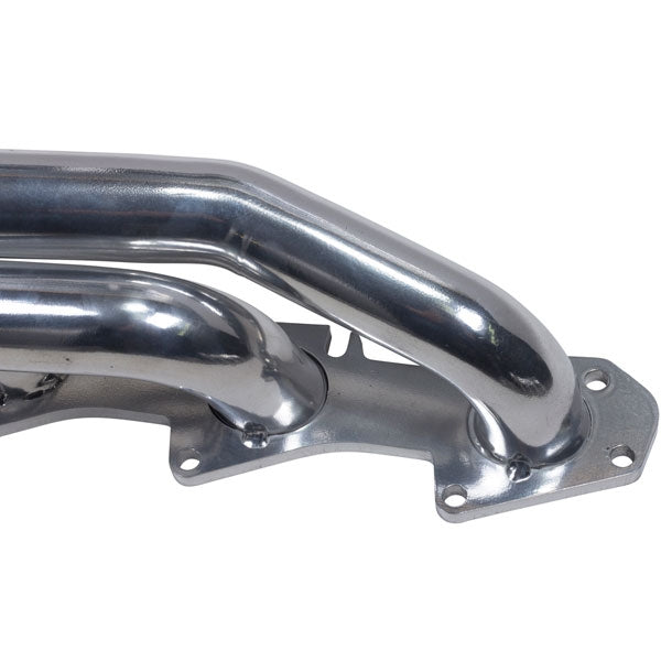 Dodge Challenger Charger 5.7 Hemi 1-3/4 Shorty Exhaust Headers Polished Silver Ceramic 09-23 - Reconditioned - BBK Performance