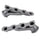 Dodge Challenger Charger 5.7 Hemi 1-3/4 Shorty Exhaust Headers Titanium Ceramic 09-23 - BBK Performance