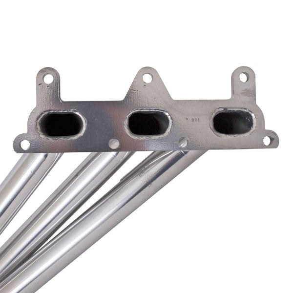 Chevrolet Camaro V6 1-5/8 Long Tube Exhaust Headers With High Flow Cats Polished Silver Ceramic 10-11 - Reconditioned - BBK Performance