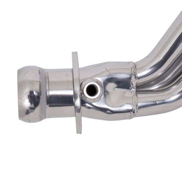 Chevrolet Camaro V6 1-5/8 Long Tube Exhaust Headers With High Flow Cats Polished Silver Ceramic 10-11 - Reconditioned - BBK Performance