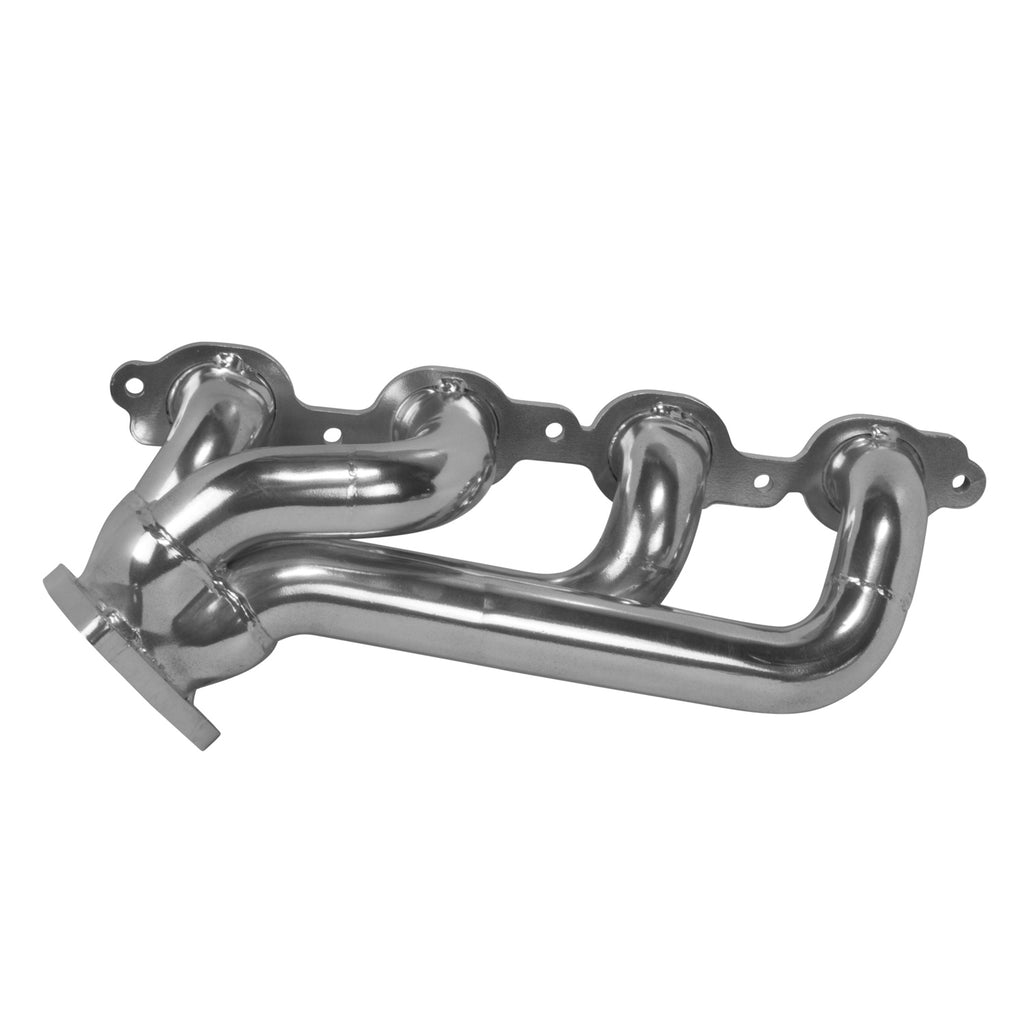 Chevrolet GM Truck 5.3 6.2 1-3/4 Shorty Exhaust Headers Polished Silver Ceramic 14-18 - BBK Performance