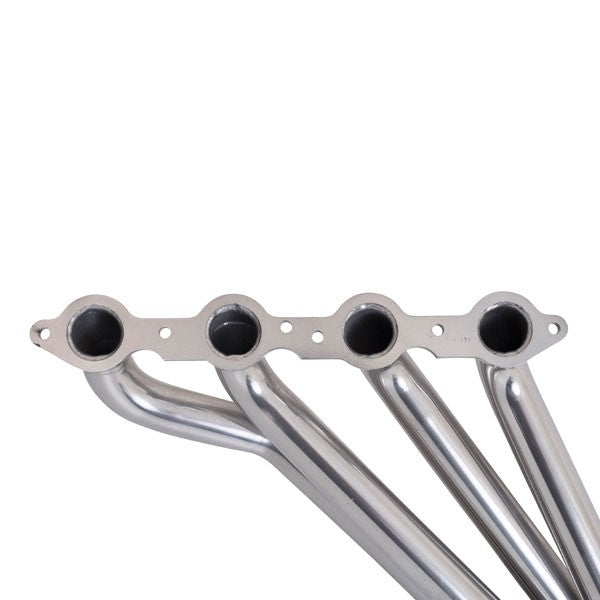 Chevrolet Camaro SS 1-7/8 Long Tube Exhaust Headers With High Flow Cats Polished Silver Ceramic 10-15 - BBK Performance