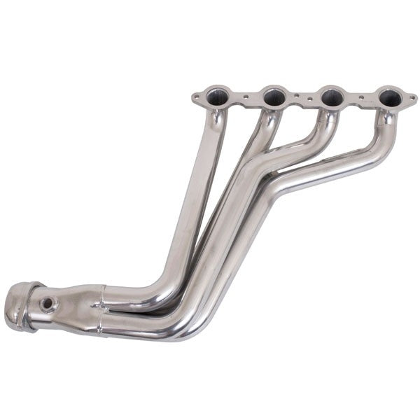 Chevrolet Camaro SS 1-7/8 Long Tube Exhaust Headers With High Flow Cats Polished Silver Ceramic 10-15 - BBK Performance