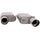 Chevrolet Camaro SS 6.2 Coupe Varitune Axle Back Exhaust Kit Stainless 10-15 - BBK Performance
