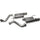 Ford Mustang GT 5.0 Varitune Axle Back Exhaust Kit Stainless Steel 15-17 - BBK Performance