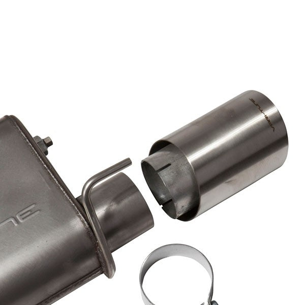 Ford Mustang GT 5.0 Varitune Axle Back Exhaust Kit Stainless Steel 15-17 - BBK Performance