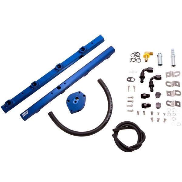 Ford Mustang GT High Flow Billet Aluminum Fuel Rails 96-98 - BBK Performance