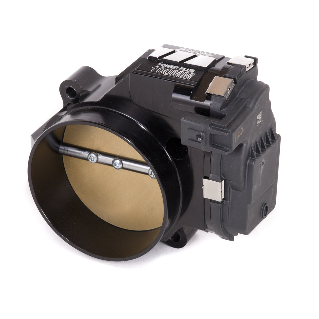 Dodge Hemi Hellcat 6.2 100mm Throttle Body Black Billet Aluminum 15-23 - BBK Performance