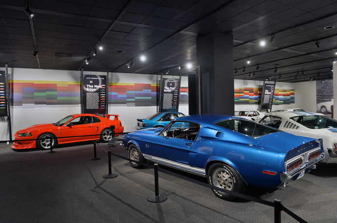 Mustang Exhibit At The Petersen Museum