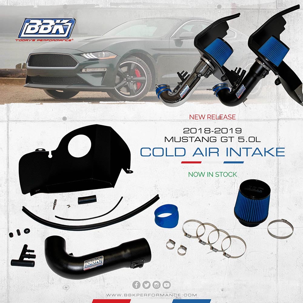 The NEW 2018-2019 Ford Mustang GT 5.0L Cold Air Intake