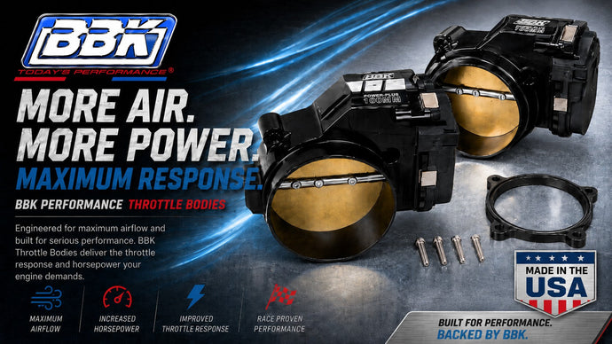 BBK Performance Throttle Bodies: More Air, Better Response