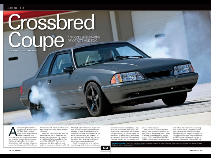 BBK Coyote Swap Long Tube Exhaust Headers In Featured 5.0 Magazine Editorial