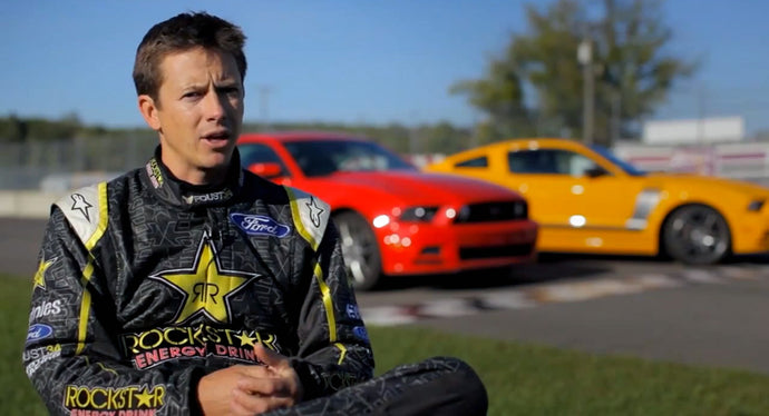 Tanner Foust Likes The Recaro Seats In The Mustang Boss 302
