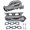 Ford Mustang V6 1-5/8 Shorty Exhaust Headers Polished Silver Ceramic 11-17 - Reconditioned - BBK Performance